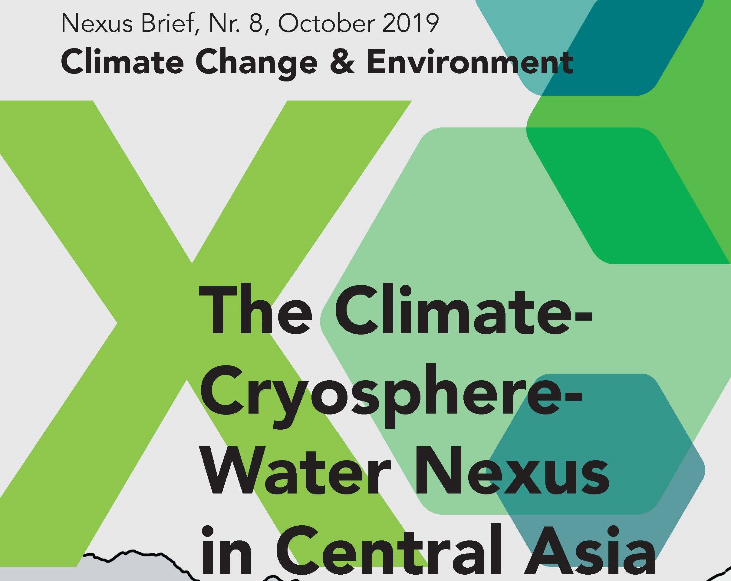 The Climate Cryosphere – Water Nexus in Central Asia