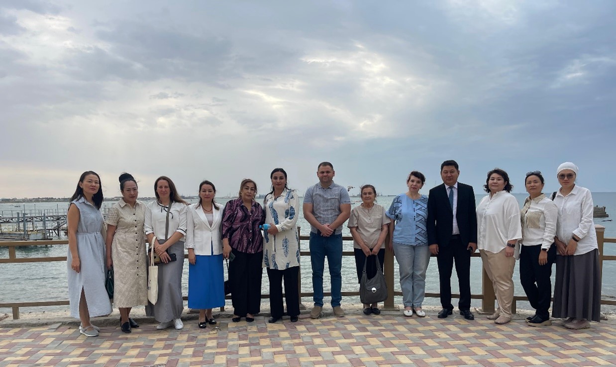 An exchange visit of water quality laboratories from Central Asian countries took place in Aktau. An exchange visit of water quality laboratories from Central Asian countries took place in Aktau.