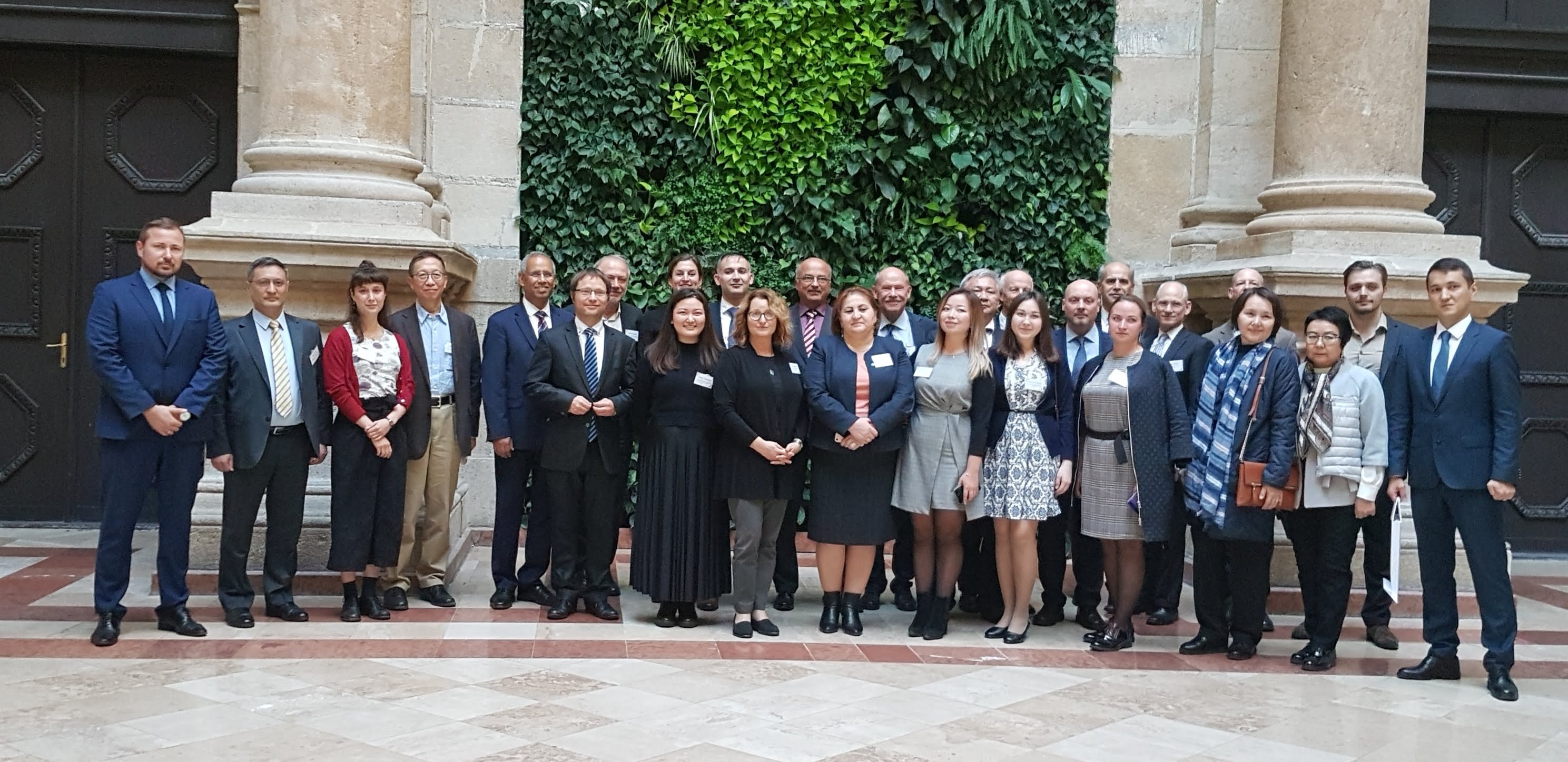 Central Asia delegation at Budapest Water Forum 2019