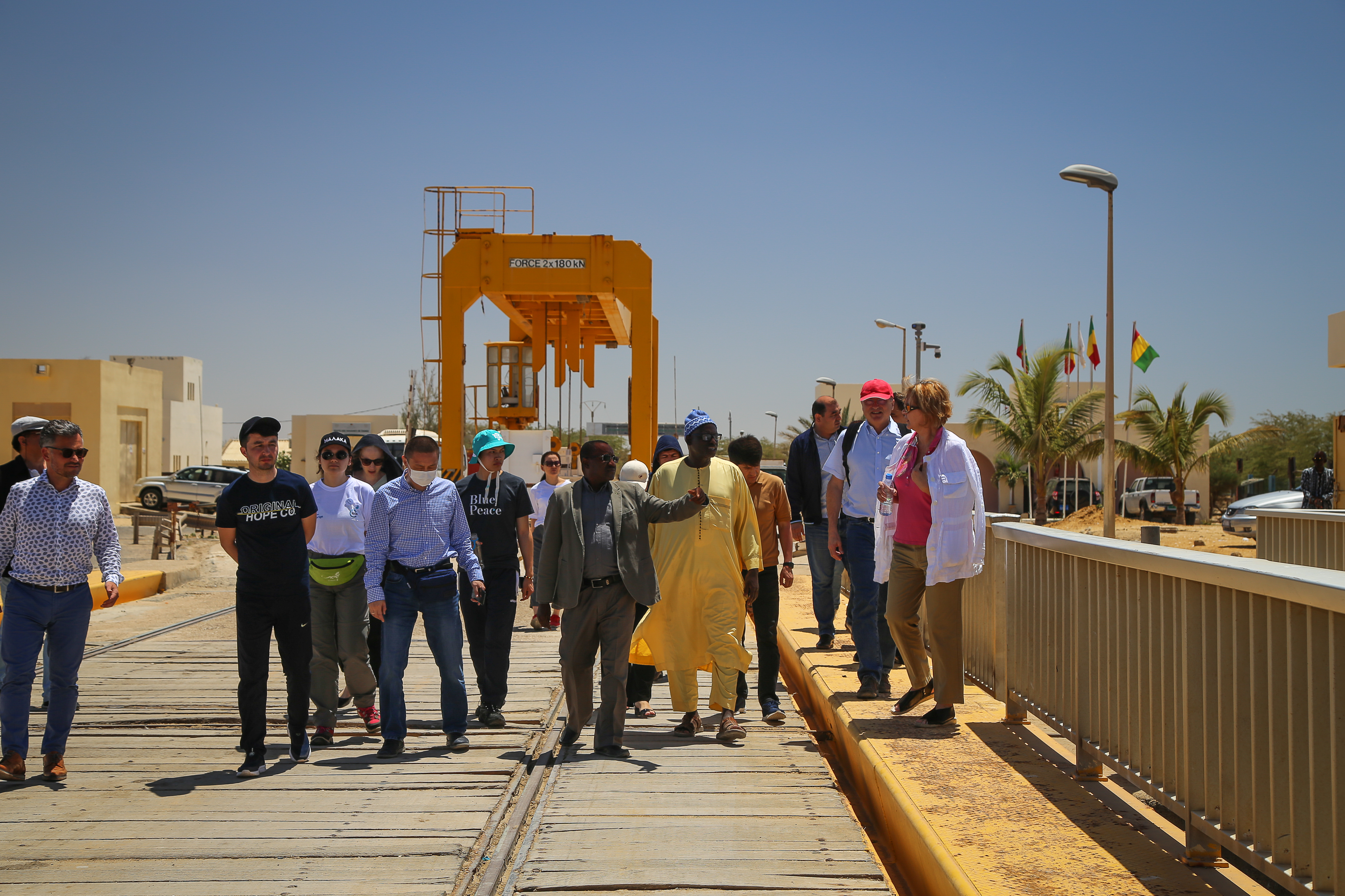 Ознакомительная поездка делегации Центральной Азии в бассейн реки Сенегал