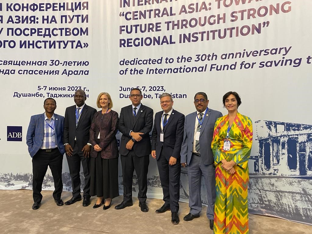 Инициатива Blue Peace Central Asia поддерживает процесс сотрудничества в бассейне Аральского моря: межбассейновый диалог в рамках Конференции 30-летия МФСА