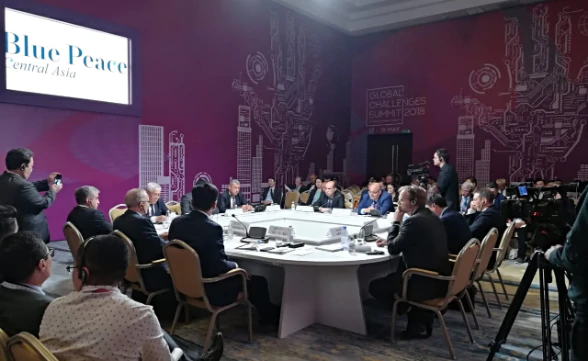 Содействие трансграничному водному сотрудничеству на Астанинском экономическом форуме 2018